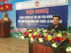Chủ tịch HĐTV Vũ Văn Cường tham dự Hội nghị tuyên truyền về tác hại của việc buôn bán, vận chuyển, tàng trữ thuốc lá nhập lậu